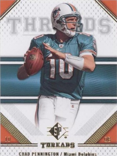 2009 SP Threads Chad Pennington #18
