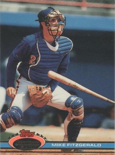 1991 Topps Stadium Club - Mike Fitzgerald #128