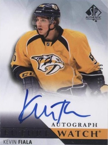 2015-16 SP Authentic - Kevin Fiala #237