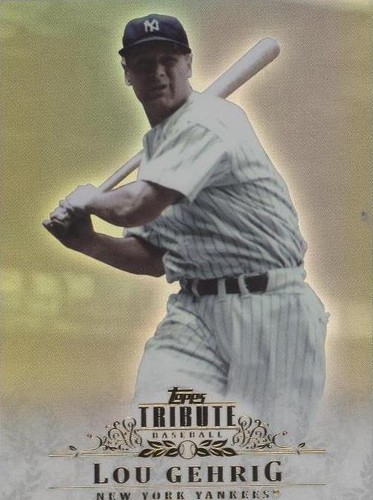 2013 Topps Tribute - Lou Gehrig #88