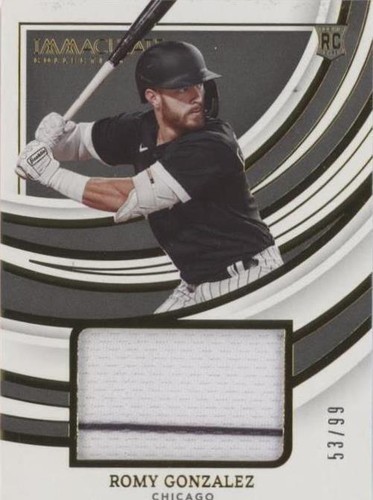 2022 Panini Immaculate Collection - Romy Gonzalez #RRJ-RG
