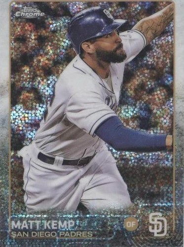 2015 Topps Chrome Update - Matt Kemp #US325