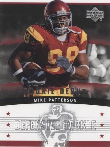 2005 Upper Deck Rookie Debut Mike Patterson #151