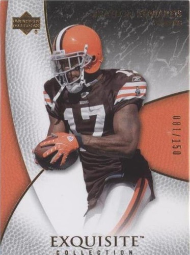 2007 Upper Deck Exquisite Collection Braylon Edwards #16