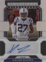 2021 Panini Prizm Xavier Rhodes #SS-XR