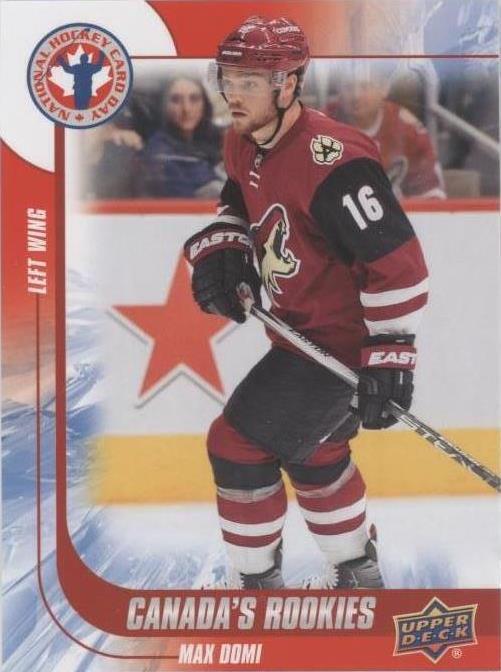 2015-16 Upper Deck National Hockey Card Day - Max Domi #CAN 9