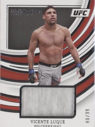 2022 Panini Immaculate Collection UFC - Vicente Luque #FN-VLQ2