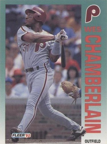 1992 Fleer - Wes Chamberlain #524