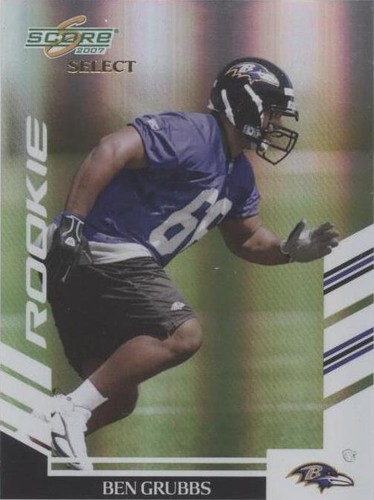 2007 Score Select Ben Grubbs #398