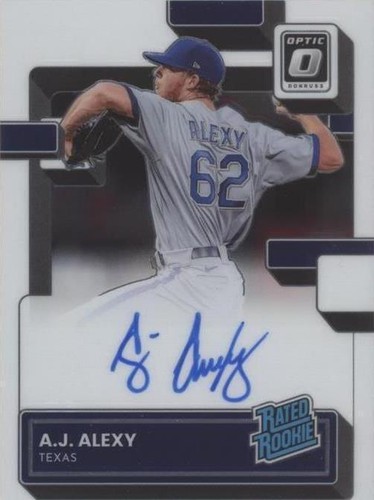 2022 Panini Donruss Optic - A.J. Alexy #RRS-AL