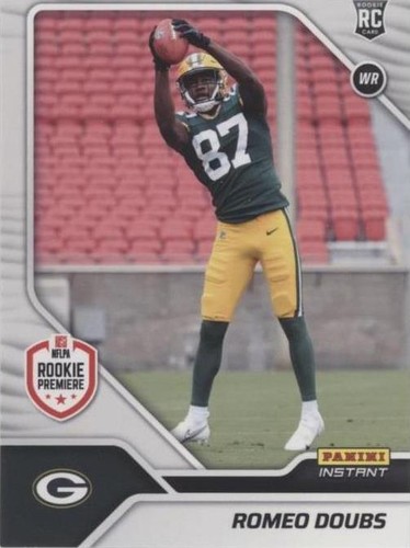 2022 Panini Instant NFLPA Rookie Premiere First Look Romeo Doubs #FL38