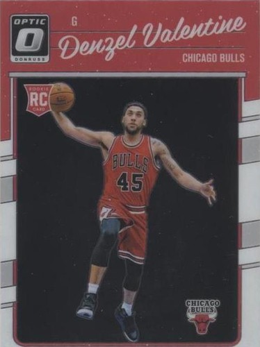 2016-17 Panini Donruss Optic - Denzel Valentine #163