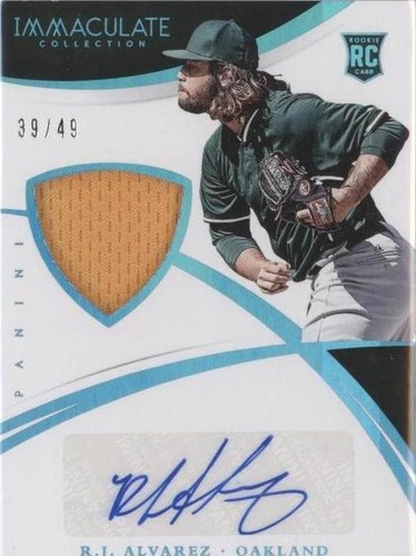2015 Panini Immaculate Collection - R.J. Alvarez #110