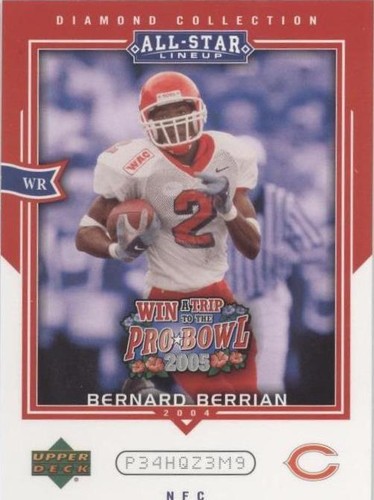 2004 Upper Deck Diamond Collection All-Star Lineup Bernard Berrian #AS63