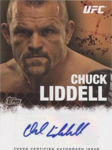 2010 Topps UFC Series 4 - Chuck Liddell #FA-CL