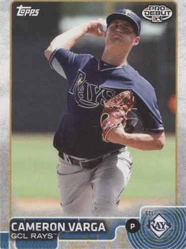2015 Topps Pro Debut - Cameron Varga #42