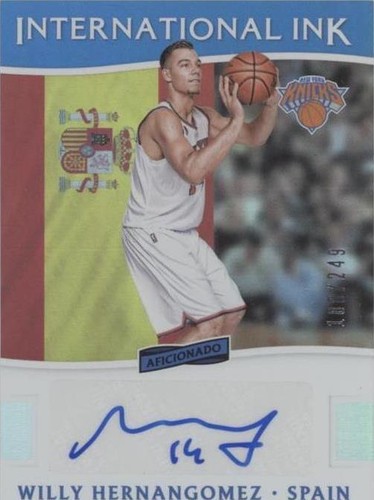 2016-17 Panini Aficionado - Willy Hernangomez #23