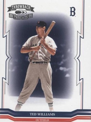 2005 Donruss Throwback Threads - Ted Williams #297