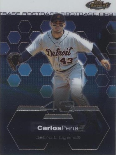 2003 Topps Finest - Carlos Pena #86
