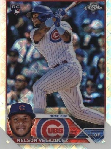 スポーツ選手 stadium club topps auto NELSON VELAZQUEZ 2023 Topps Stadium Club Nelson Velazquez Auto #'d /25 Black