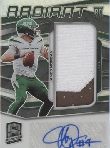 2020 Panini Spectra #237 James Morgan Neon Pink AU,SN,MEM | eBay