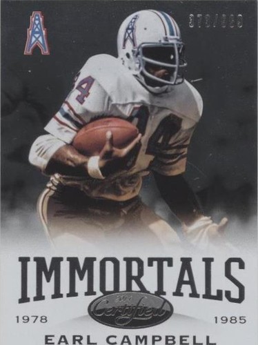 2014 Panini Certified Earl Campbell #182