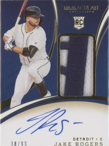 2020 Panini Immaculate Collection - Jake Rogers #120
