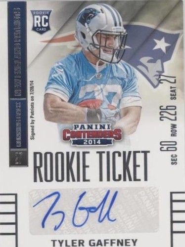 2014 Panini Contenders Tyler Gaffney #185