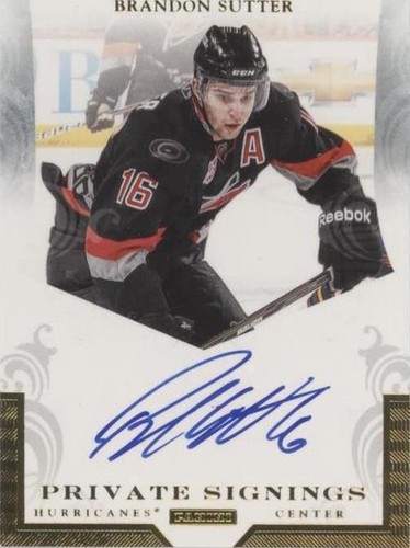 2011-12 Panini Titanium - Brandon Sutter #BSU