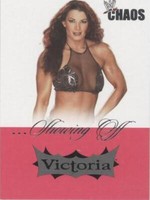 2004 Fleer WWE Chaos - Victoria #10 SO