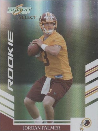 2007 Score Select Jordan Palmer #422