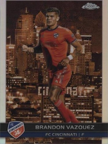 2023 Topps Chrome MLS Brandon Vazquez #BCS-3