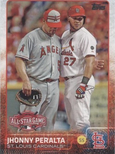 2015 Topps Update Series - Albert Pujols Jhonny Peralta #US171