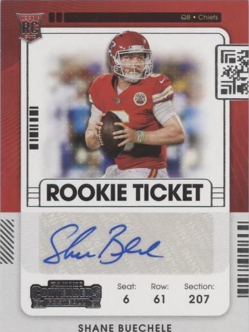 2021 Panini Contenders Shane Buechele #302