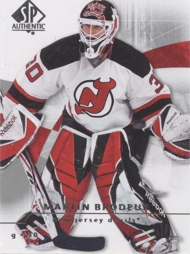 2008-09 SP Authentic - Martin Brodeur #45