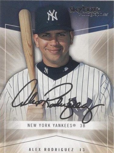 2005 Skybox Autographics - Alex Rodriguez #39