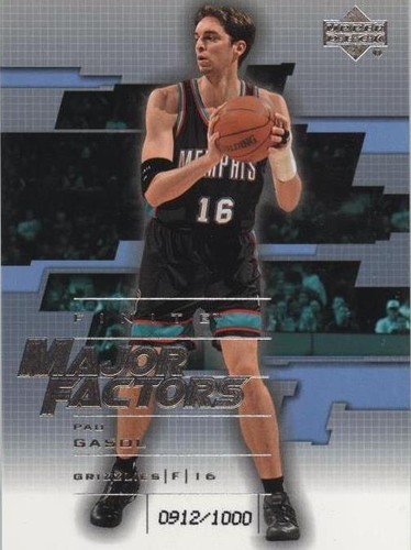 2003-04 Upper Deck Finite - Pau Gasol #278