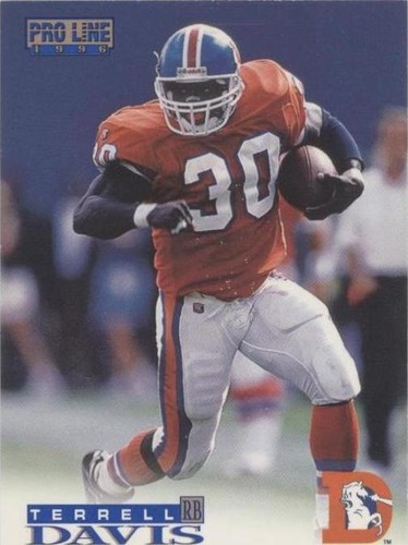 1996 Pro Line Terrell Davis #42
