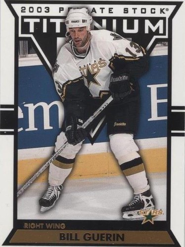 2002-03 Pacific Private Stock Titanium - Bill Guerin #31