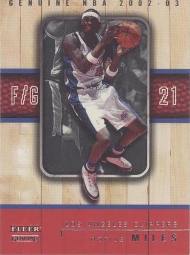 2002-03 Fleer Genuine - Darius Miles #53