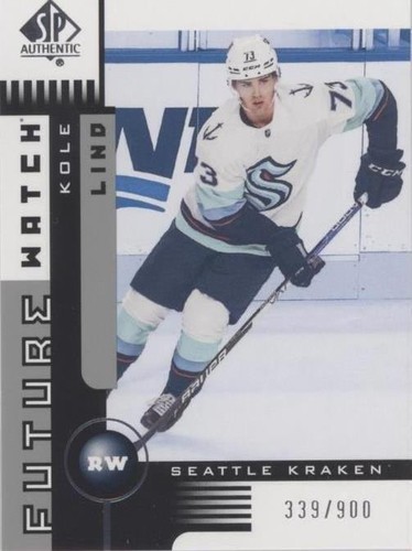 2021-22 SP Authentic - Kole Lind #01FW-KL