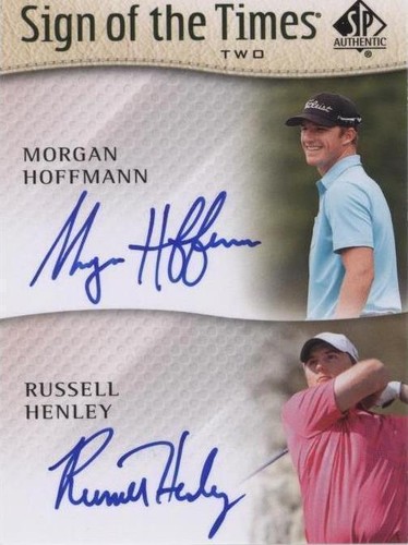 2014 SP Authentic - Morgan Hoffmann Russell Henley #ST2-MH