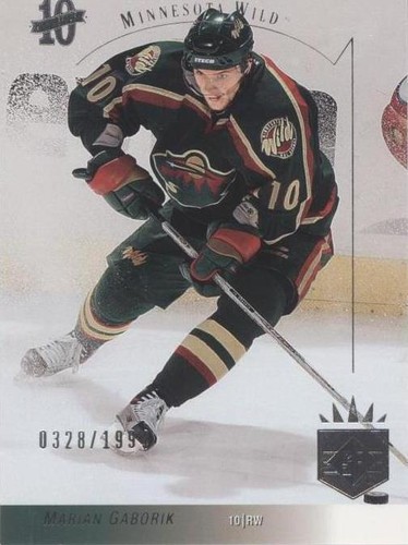 2003-04 SP Authentic - Marian Gaborik #SP14