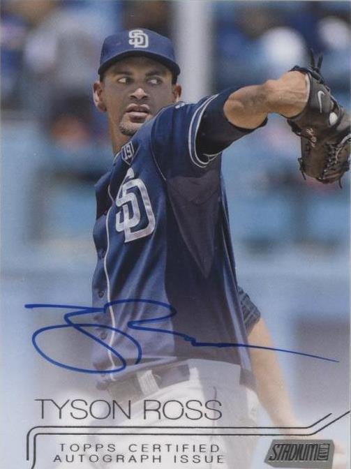 2015 Topps Stadium Club - Тайсон Росс #SCA-TR