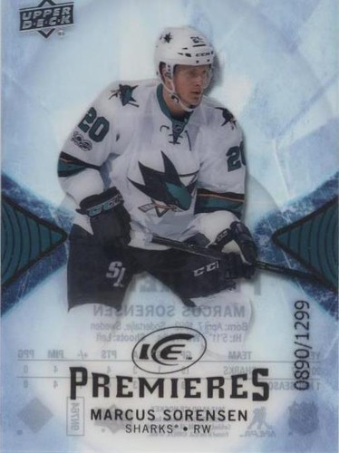 2017-18 Upper Deck Ice - Marcus Sorensen #117