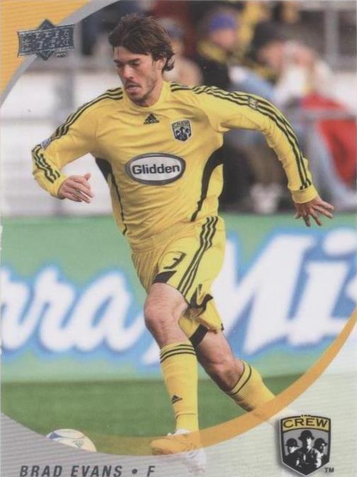 Brad Evans #133 2008 Upper Deck MLS