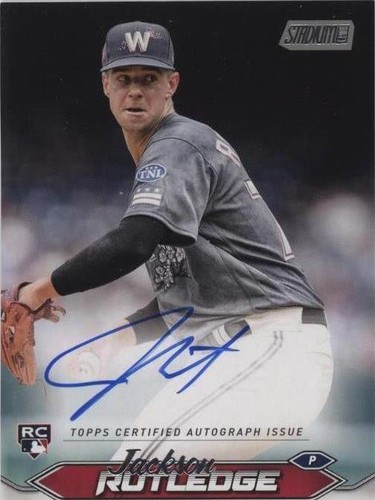 2024 Topps Stadium Club - Jackson Rutledge #SCBA-JRU