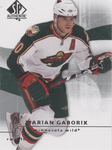 2008-09 SP Authentic - Marian Gaborik #50