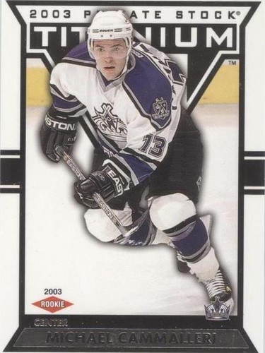 2002-03 Pacific Private Stock Titanium - Mike Cammalleri #117