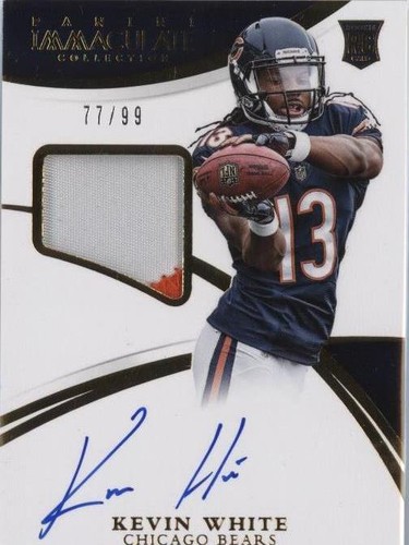 2015 Panini Immaculate Collection Kevin White #161